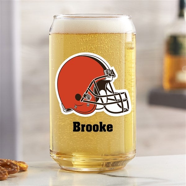 NFL Cleveland Browns Personalized Printed Beer Can Glass  - 37250