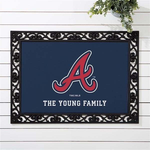 MLB Atlanta Braves Personalized Doormats  - 37410