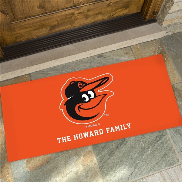 MLB Baltimore Orioles Personalized Doormats  - 37411