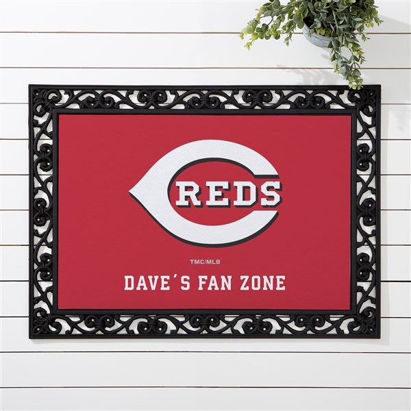 MLB Cincinnati Reds Personalized Doormats  - 37414