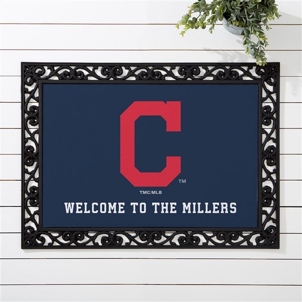 MLB Cleveland Guardians Personalized Doormats  - 37415