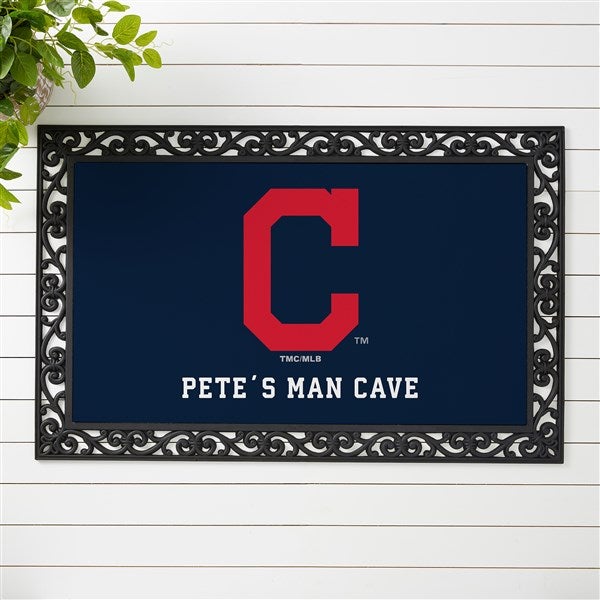MLB Cleveland Guardians Personalized Doormats  - 37415
