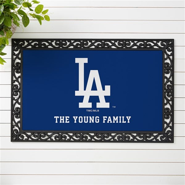 MLB Los Angeles Dodgers Personalized Doormats  - 37420