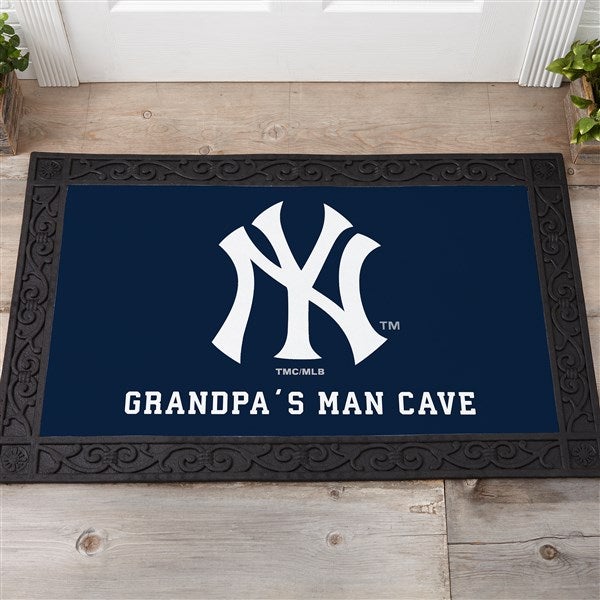 MLB New York Yankees Personalized Doormat 20x35
