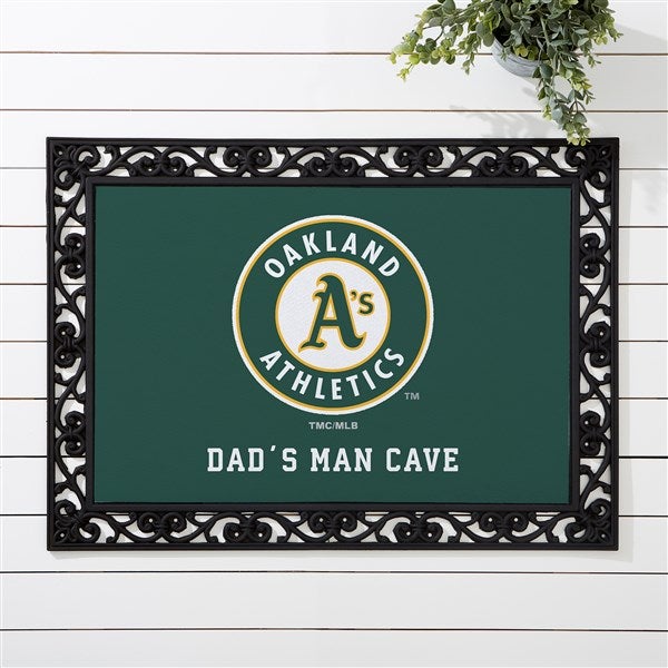 MLB Oakland Athletics Personalized Doormats  - 37426