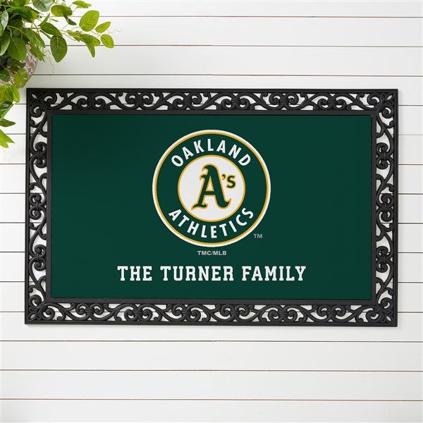 MLB Oakland Athletics Personalized Doormats  - 37426