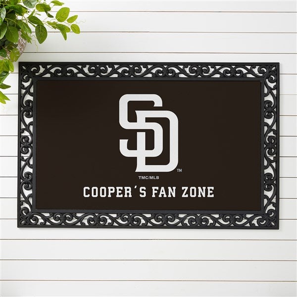 MLB San Diego Padres Personalized Doormats  - 37429