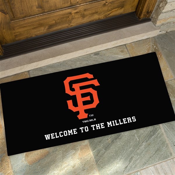 MLB San Francisco Giants Personalized Doormats  - 37430