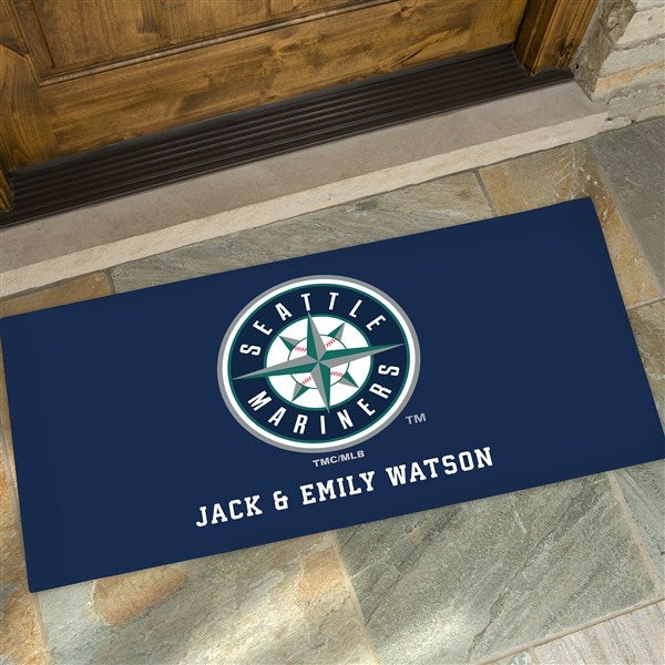 MLB Seattle Mainers Personalized Doormats  - 37431