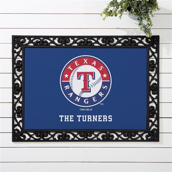 MLB Texas Rangers Personalized Doormats  - 37434