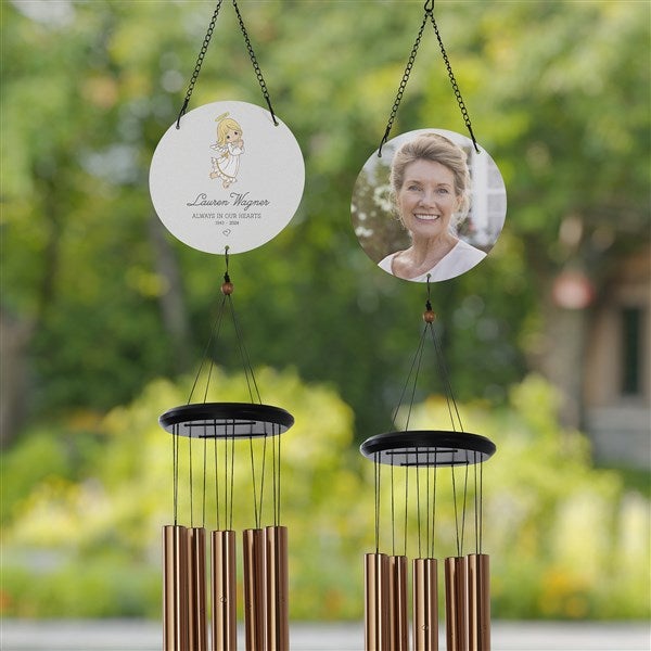 Precious Moments® Memorial Personalized Wind Chimes  - 37476
