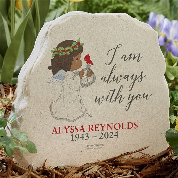 Precious Moments® Cardinal Personalized Memorial Standing Garden Stone  - 37479