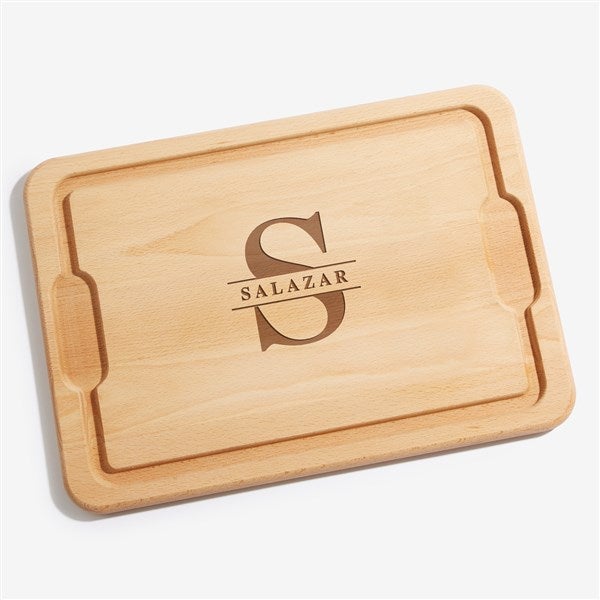 Lavish Last Name Personalized Maple Cutting Boards - 37515