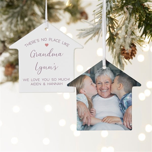 No Place Like Personalized Grandparents House Ornament  - 37569