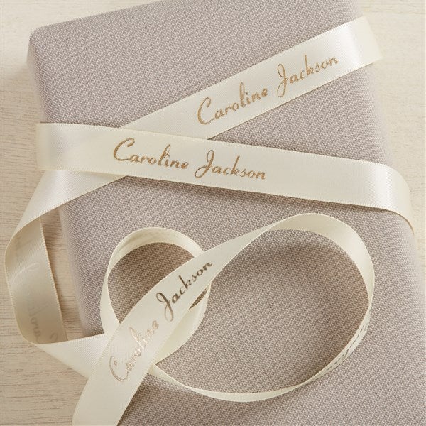 Personalized Satin Gift Ribbon  - 37664D