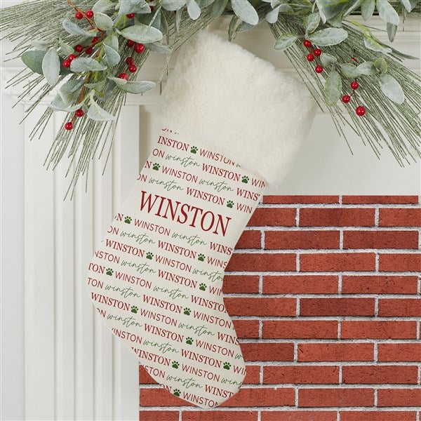 Personalized Pet Christmas Stockings - Pawfect Pet - 37675