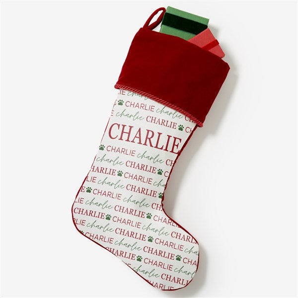 Personalized Pet Christmas Stockings - Pawfect Pet - 37675