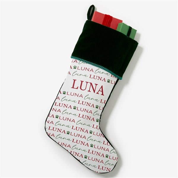 Personalized Pet Christmas Stockings - Pawfect Pet - 37675