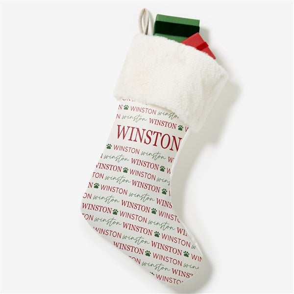 Personalized Pet Christmas Stockings - Pawfect Pet - 37675