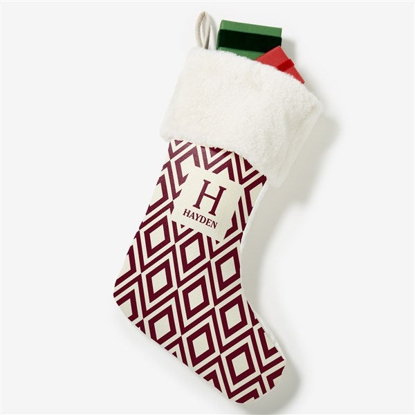 Personalized Christmas Stockings - Christmas Custom Pattern - 37676