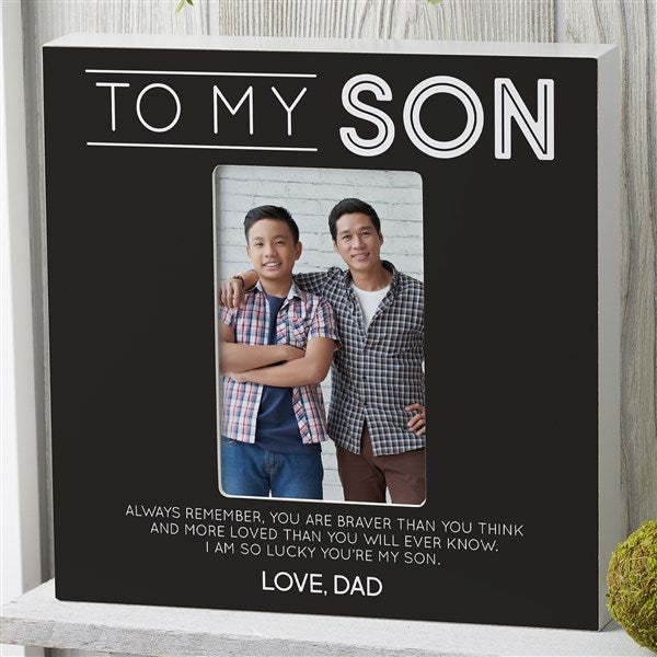 Personalized Picture Frame - To My Son - 37686