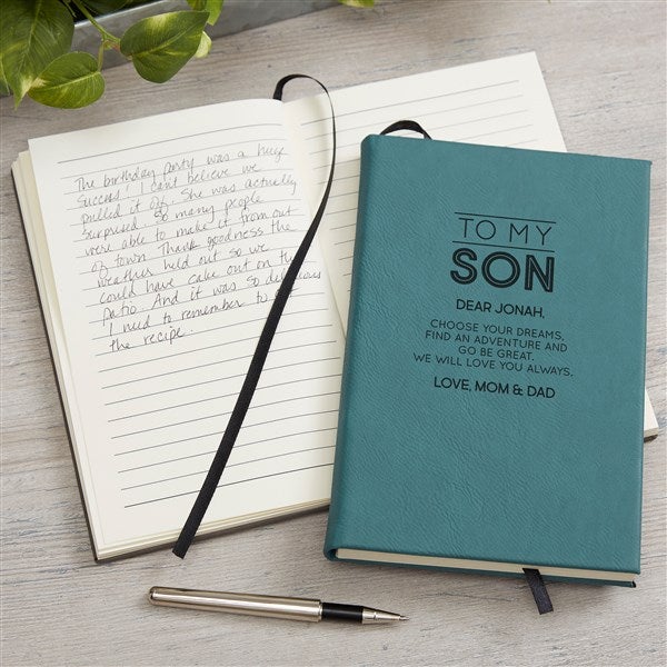 Personalized Writing Journal - To My Son - 37694