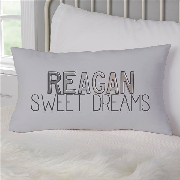 Ombre Name Personalized Throw Pillow  - 37721