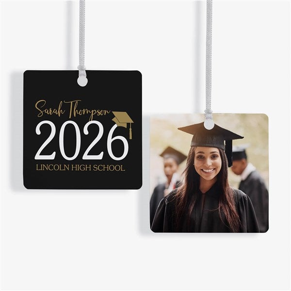 Classic Graduation Personalized Ornament  - 37737