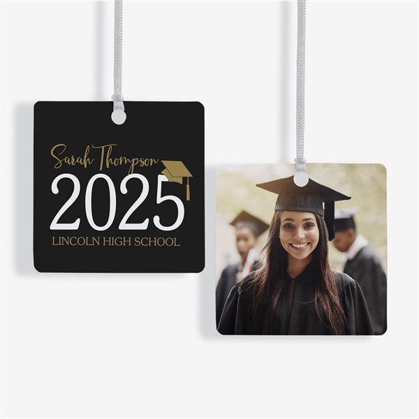 Classic Graduation Personalized Ornament  - 37737