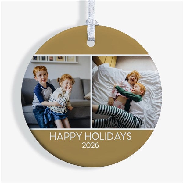Family Photo Personalized Ornament  - 37762