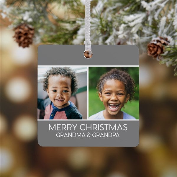 Family Photo Personalized Ornament  - 37762