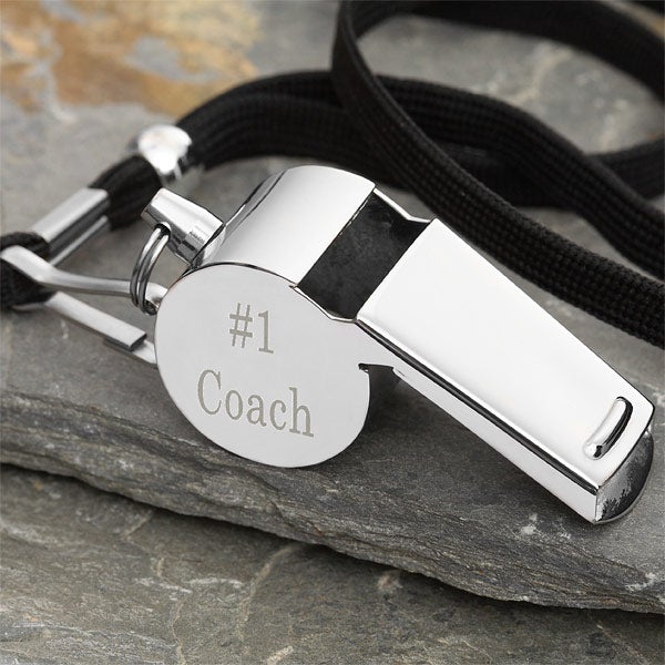 Flutesan Basketball Volleyball Baseball Coach Gifts Stainless Steel Whistle with Gift Box Personalized Coach Whistle with Lanyard Engraved Whistle for Coach Referee Men Women Customized Gift Whistle 