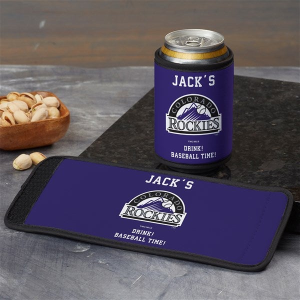 Colorado Rockies Personalized Baseball Can & Bottle Wrap - MLB - 37791