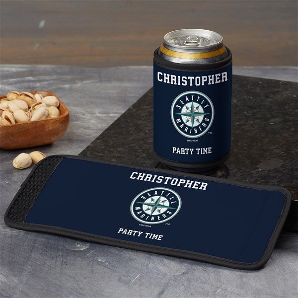 Seattle Mariners Personalized Baseball Can & Bottle Wrap - MLB - 37805