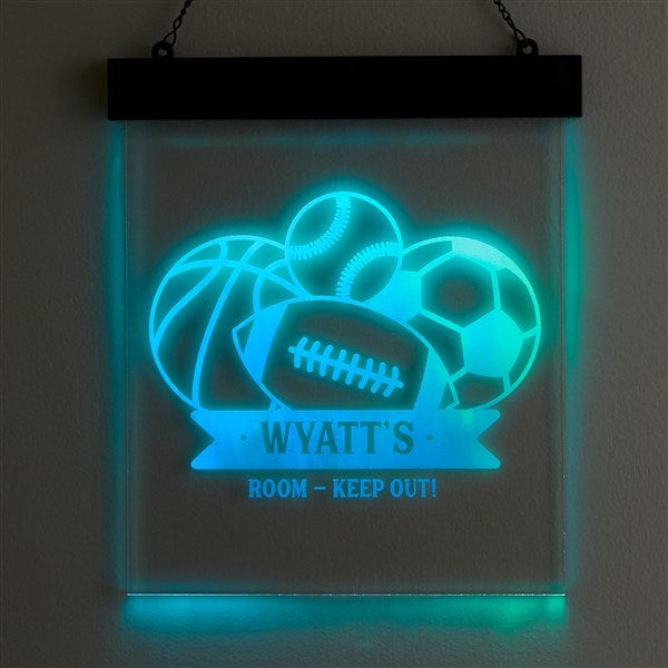 Sports Balls Custom LED Sign  - 37830