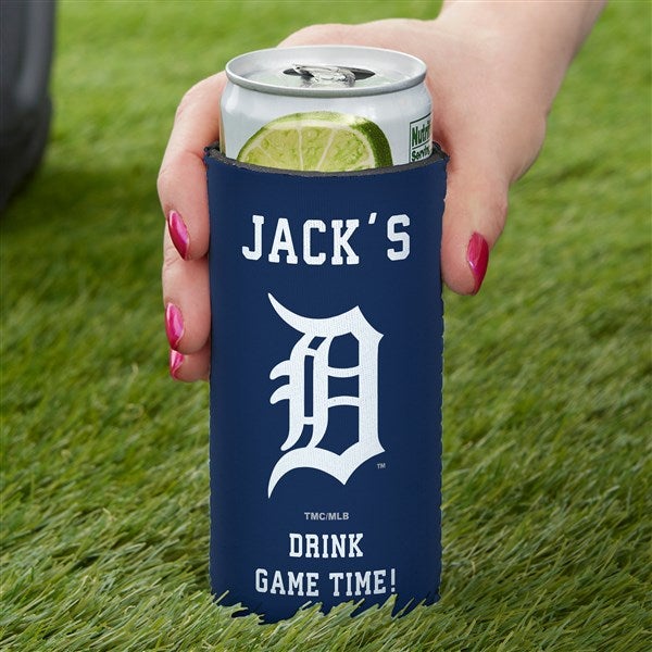 Detroit Tigers Personalized Slim Can Holder MLB Baseball - 37852