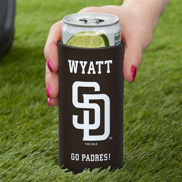 San Diego Padres Personalized Slim Can Holder MLB Baseball - 37863