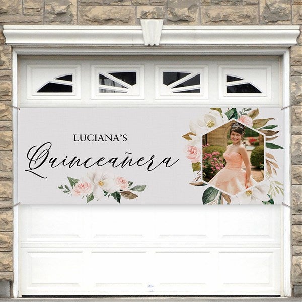 Quinceañera Personalized Birthday Banners  - 37878