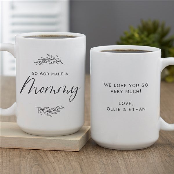 So God Made… Personalized Coffee Mugs  - 37899