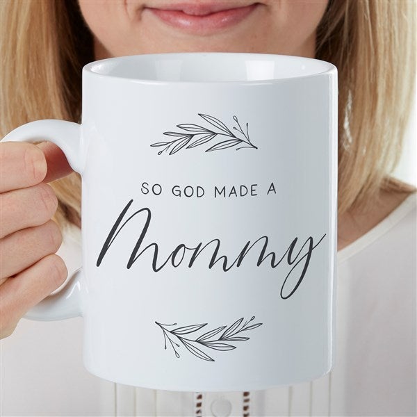 So God Made… Personalized 30 oz. Oversized Coffee Mug  - 37900