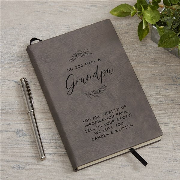 Personalized Writing Journal - So God Made - 37912