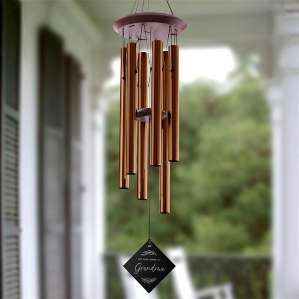 So God Made… Personalized Wind Chimes  - 37914