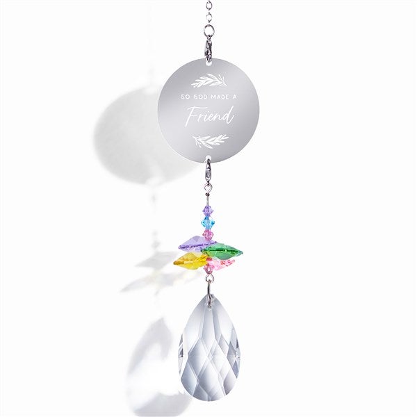 So God Made… Personalized Rainbow Suncatcher  - 37917