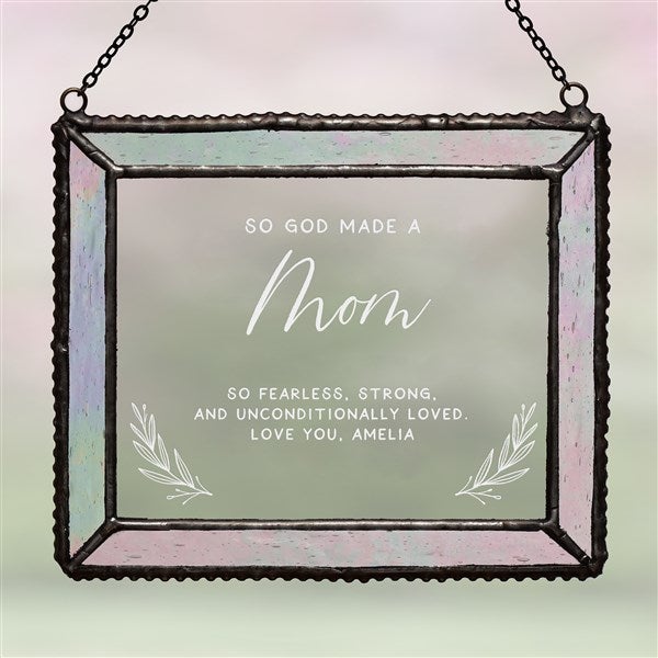 Personalized Suncatcher - So God Made - 37918