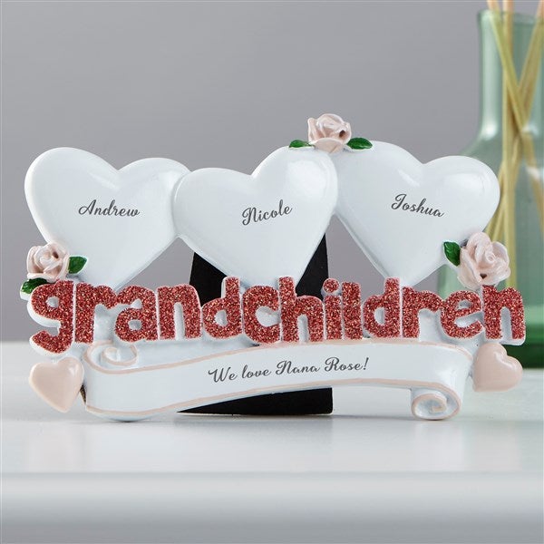 Grandchildren Personalized Table Topper