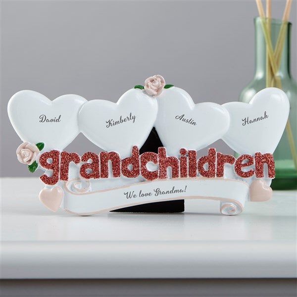 Grandchildren Personalized Table Topper  - 37960