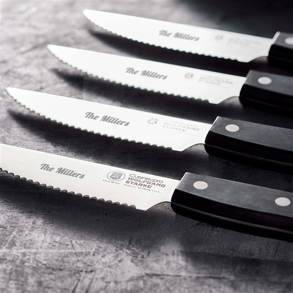 Promotional Craftkitchen set of 4 steak knives Personalized With Your  Custom Logo