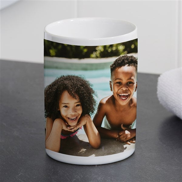 Personalized Photo Ceramic Bathroom Cup  - 38027