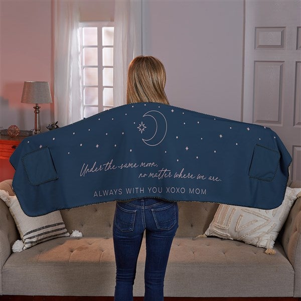 Under The Same Moon Personalized Cuddle Wrap  - 38037