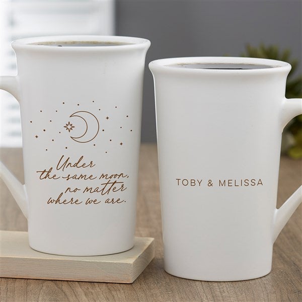 Under The Same Moon Personalized Coffee Mugs  - 38038